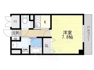 グラヴィール【7階】の間取り