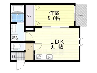 Le Cocon【1階】の間取り