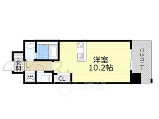 La Douceur豊中南【7階】の間取り