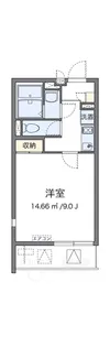 クレイノオアシス2【2階】の間取り