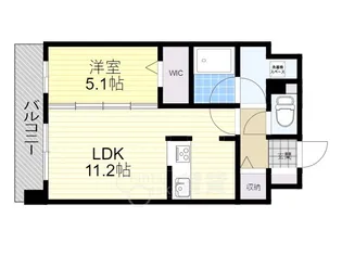 アグレアーブル【3階】の間取り