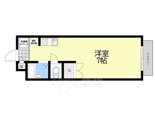 エステートピア小倉【2階】の間取り