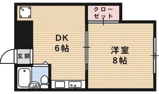 メゾン箕面【1階】の間取り
