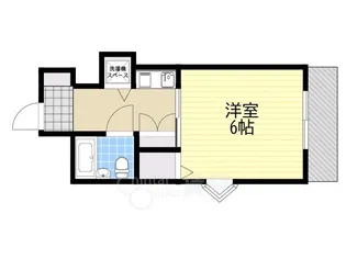 レジデンス上新庄【4階】の間取り