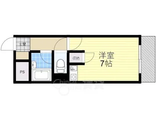 メゾン揺光【1階】の間取り