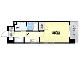 LUMINOUS蛍池【4階】の間取り