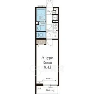 リブリ・サナップJR茨木【3階】の間取り