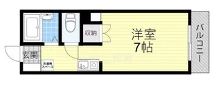 メゾンルミエール【4階】の間取り