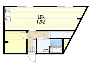 La Vida 花屋敷Ⅱ【1階】の間取り