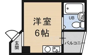 淡路西山マンション(淡路西山ビル)【3階】の間取り