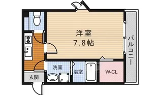 アムール今宮【3階】の間取り