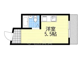 サンロイヤル柴島パート3【2階】の間取り