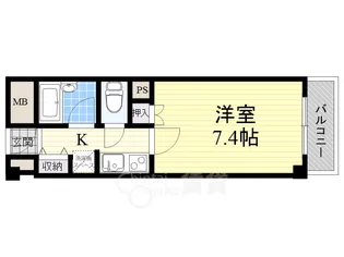 アーク福西【1階】の間取り