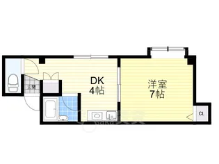メイフェアーマンション【2階】の間取り
