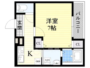 フジパレス垂水町3番館【2階】の間取り
