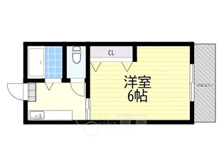宮山ハイツ【2階】の間取り