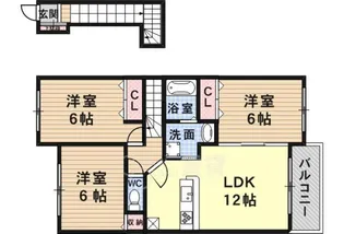 サンウィングスⅡ【2階】の間取り