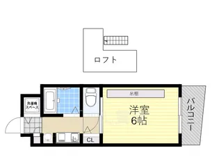 エステムコート新大阪Ⅲステーションプラザ【10階】の間取り