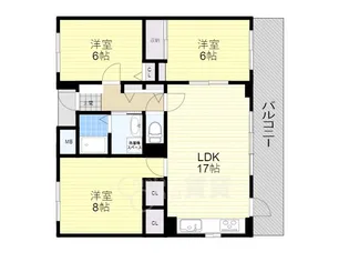 緑丘マンション【2階】の間取り