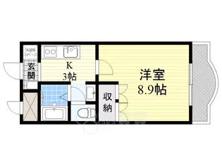 ソレイユ【3階】の間取り