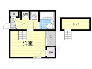 プライムハウス豊南【4階】の間取り
