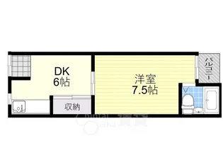 石川コーポ【2階】の間取り