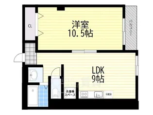 フェザー豊中マンション【2階】の間取り