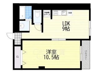 フェザー豊中マンション【2階】の間取り