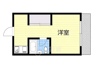 ローズハイツ【3階】の間取り