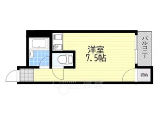 サンロイヤル柴島【5階】の間取り