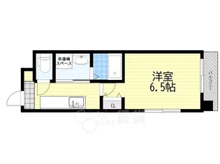 ヴィクトリアコート箕面【4階】の間取り
