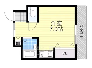 アンフィニィ橋の内2【4階】の間取り