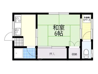 第3岡部コーポ【1階】の間取り
