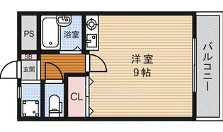 カサモラーダ船場【2階】の間取り