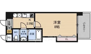Luxe新大阪EAST2【12階】の間取り