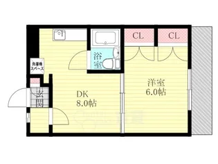 メゾンタカダ【3階】の間取り