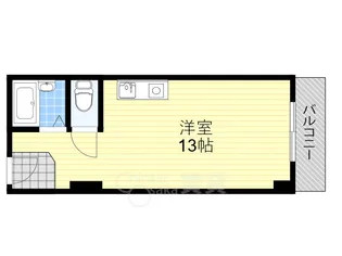 フルーレ新大阪 【3階】の間取り