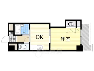 新大阪グランドハイツ北【11階】の間取り