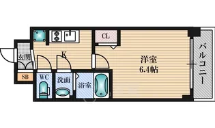 プレサンス新大阪イオリア【9階】の間取り