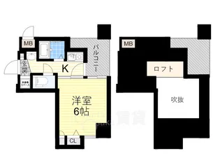 エステムコート新大阪3ステーションプラザ【8階】の間取り