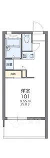 ツインズ加島壱番館【3階】の間取り