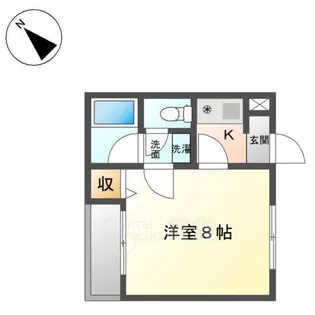 フォレストヴィラ【1階】の間取り