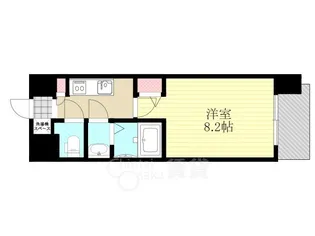 スプランディッド十三本町【3階】の間取り
