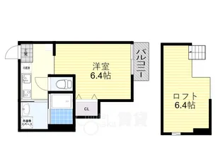 スクリーア箕輪【2階】の間取り