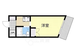 R-CUBE 新大阪【4階】の間取り