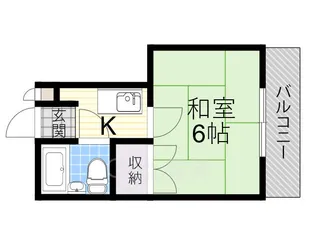 プレアール豊里2【2階】の間取り