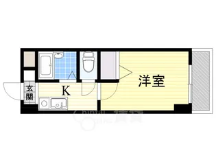 ノルデンハイム淡路【4階】の間取り