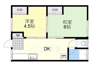 和美荘3棟【1階】の間取り