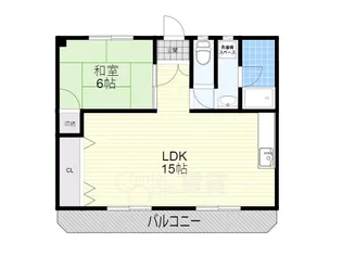 スタシア緑地公園【3階】の間取り