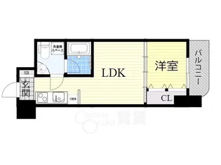 RIDGE江坂【1階】の間取り